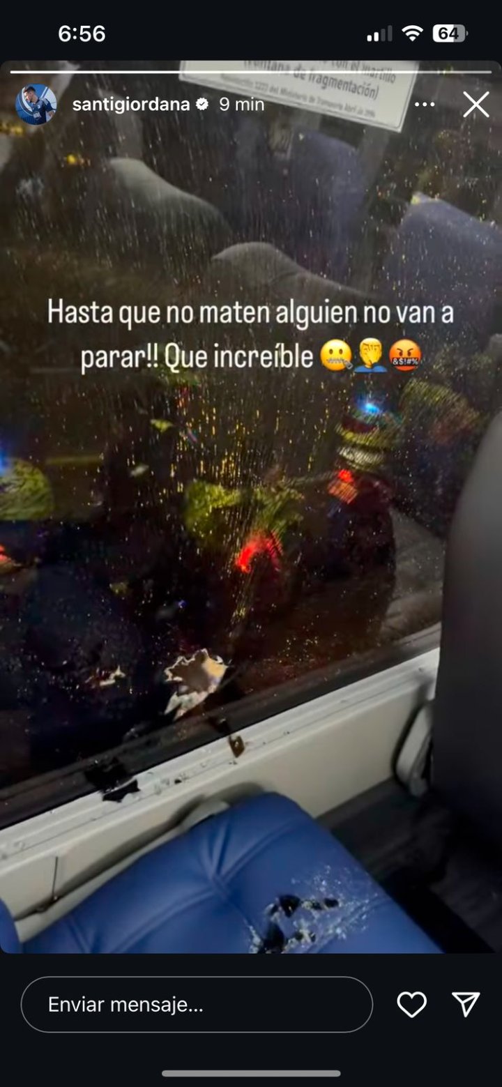 Giordana se pronuncia en su Instagram